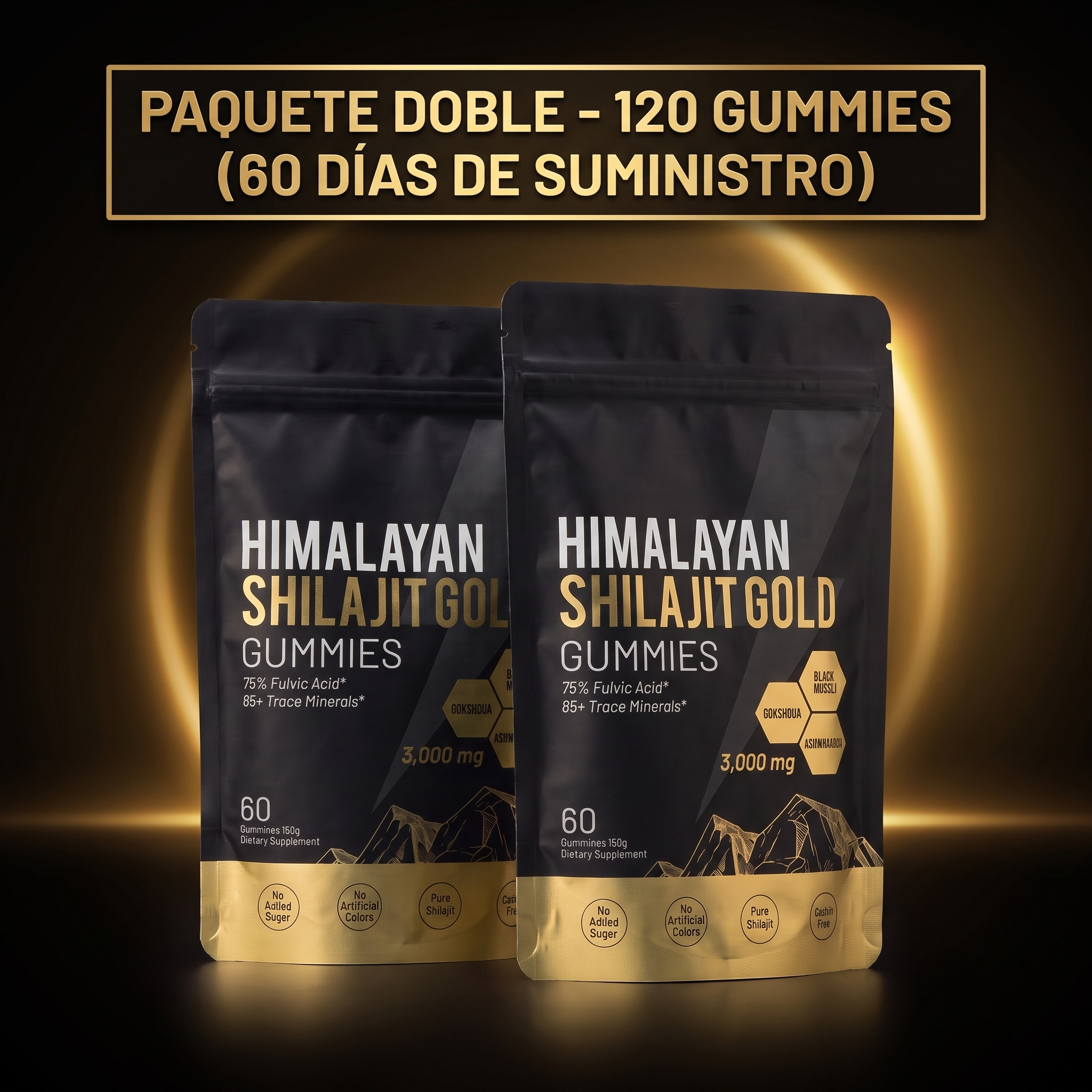 Spartan Vaitality Shilajit Gummies